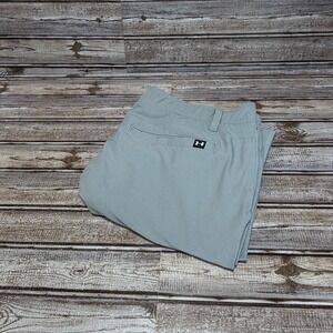 Under Armour Golf Pants Mens 38/29 Actual Gray Performance Tapered Leg